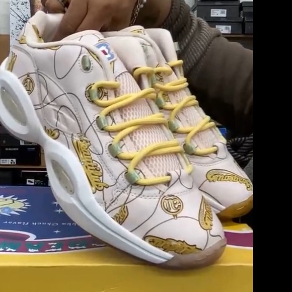 Size 12 Reebok BBC Ice Cream x Question Low Name Chains NIB